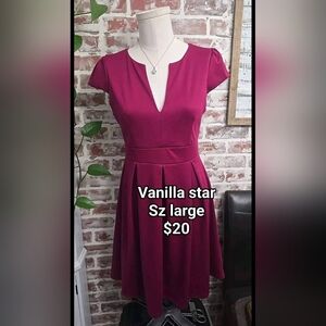 Yellow Star womens dress sz large